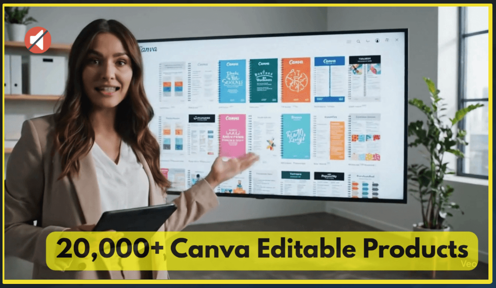 20,000 Canva Editable Template Product Pages Bundle