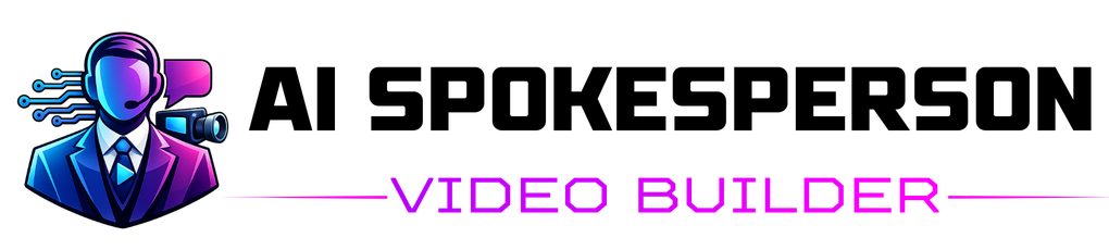 AI SPOKESPERSON VIDEO BUILDER