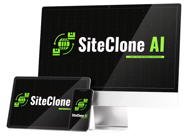 SiteClone AI - Legally Clone Any Web Page or Website In Few Seconds