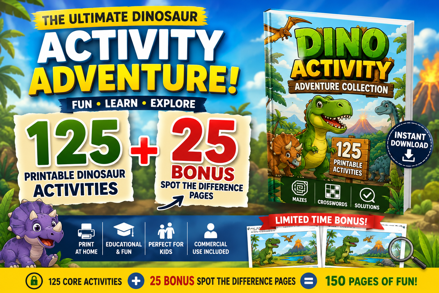 Dino Activity Adventure