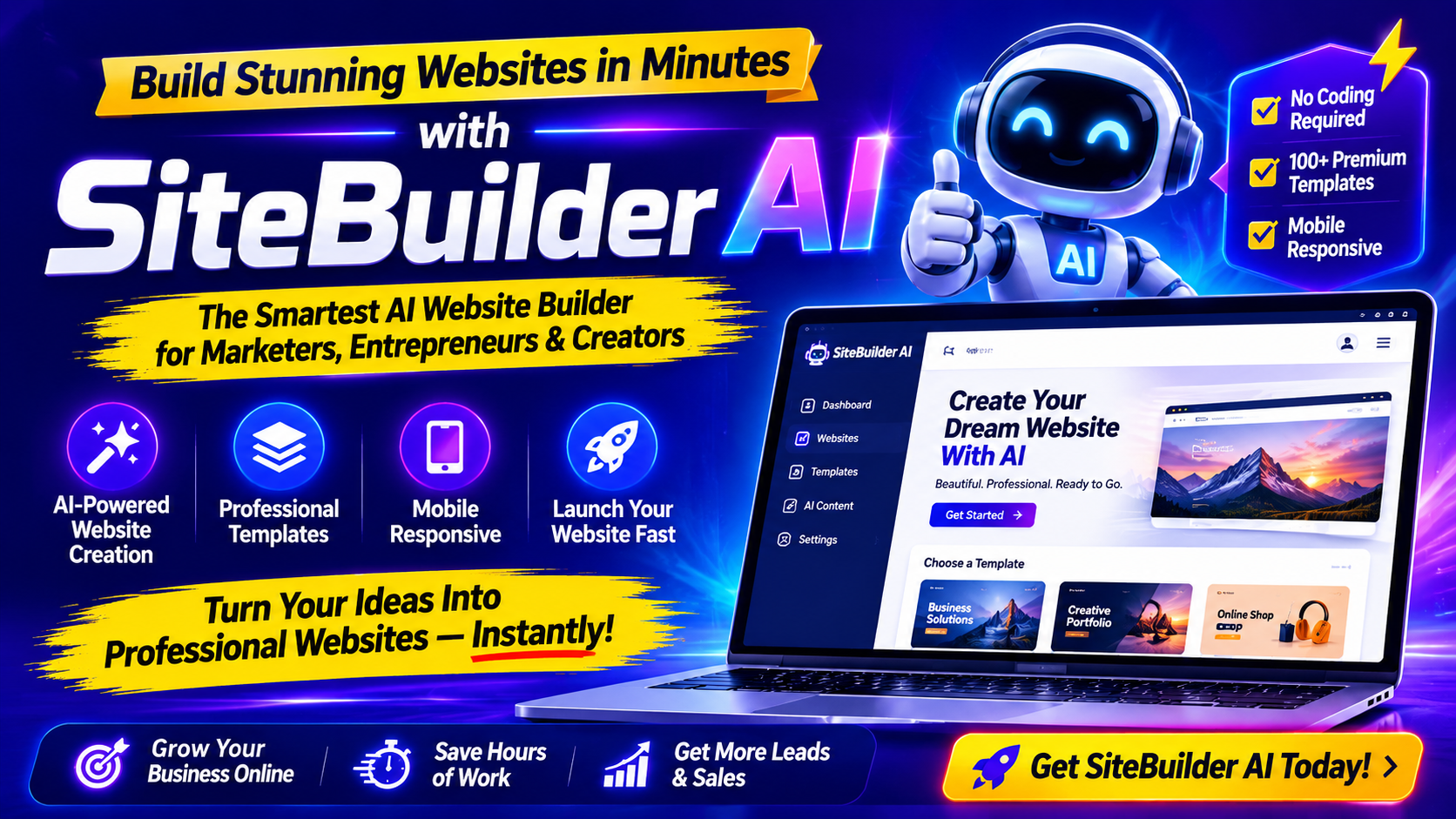 SiteBuilder AI