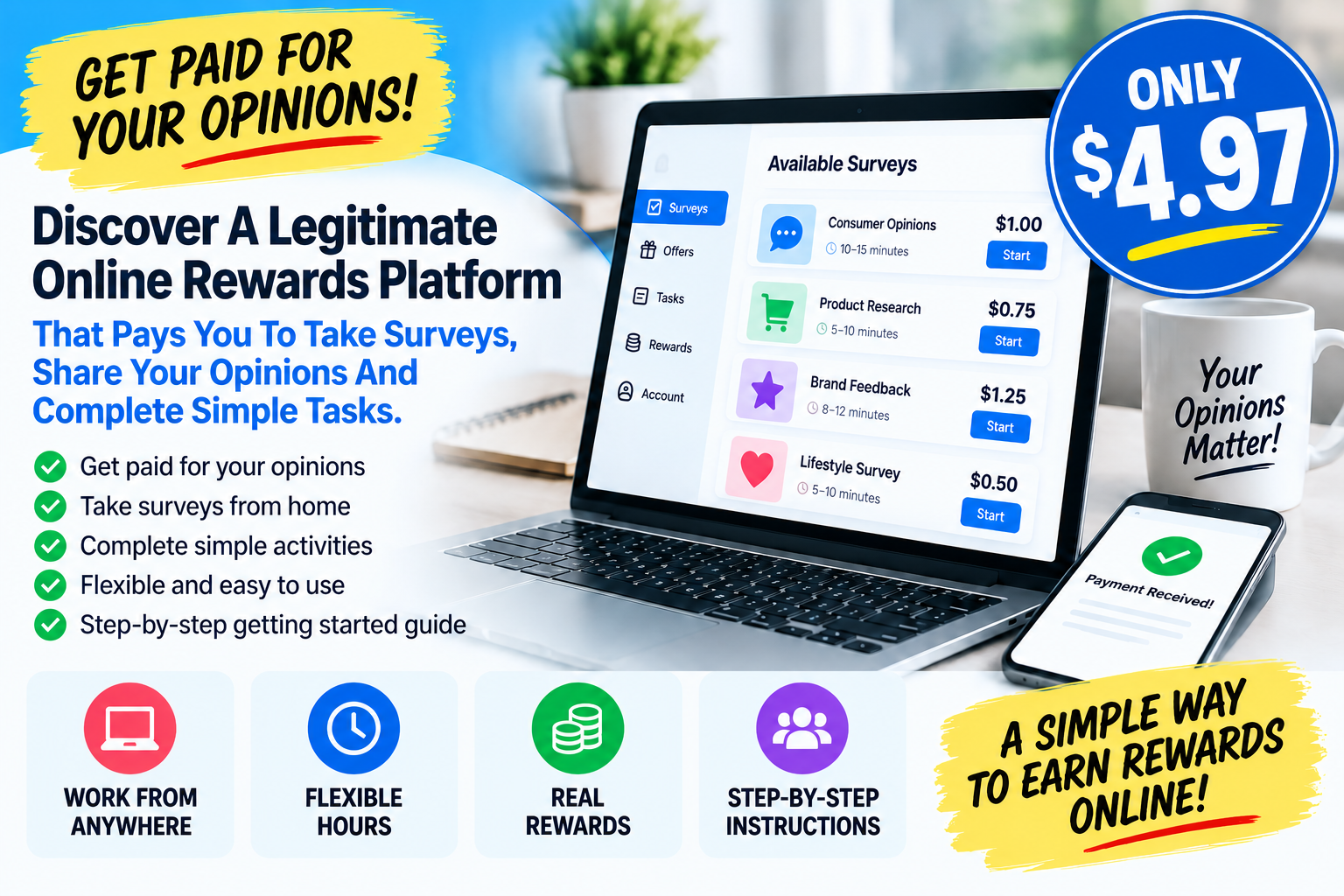 Practical Online Rewards