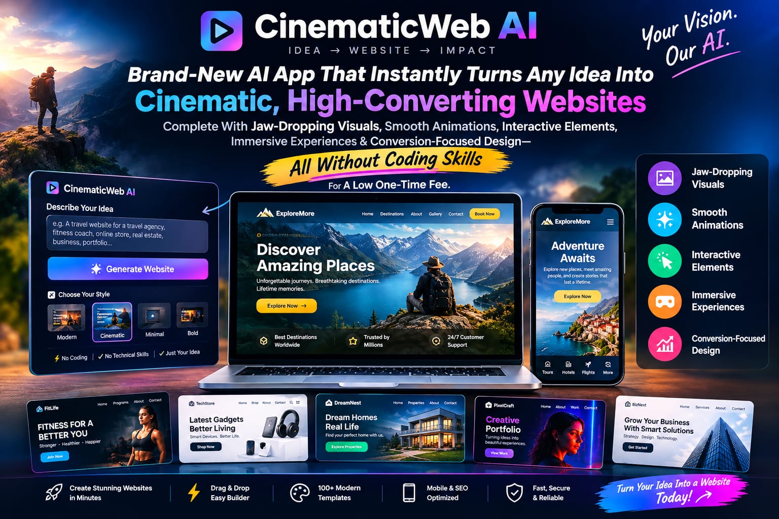 CinematicWeb AI